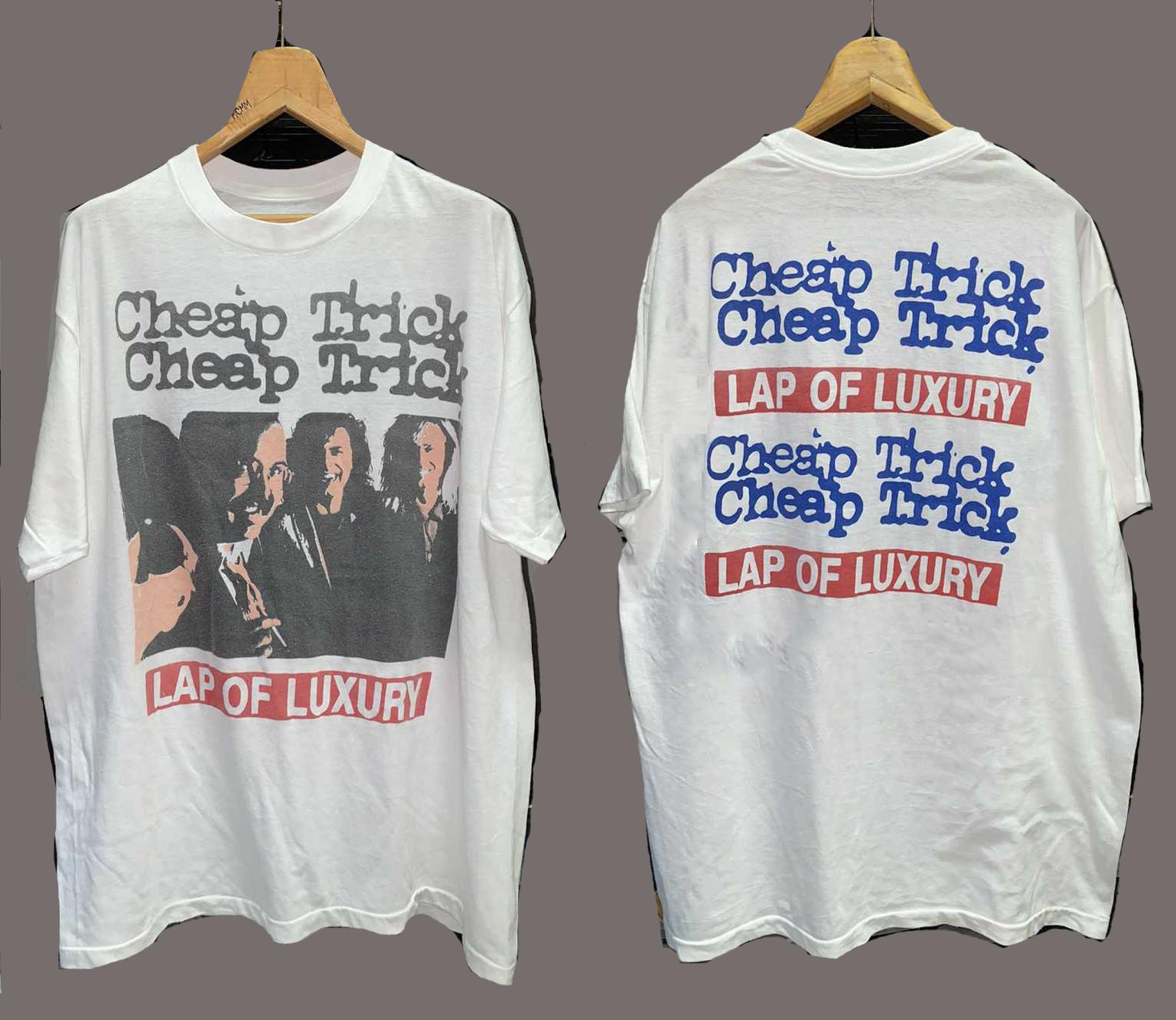 Cheap Trick band Lap Of Luxury Heavy Cotton Unisex T-Shirt GS314 2XL