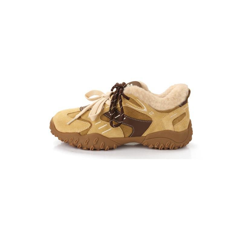 Grape mother women's shoes autumn and winter new versatile inner heightening thick-soled velvet casual sports Forrest Gump shoes