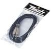 TECH Guitar Cord 5m Cable Thickness 6mm Diameter TC-5 Black