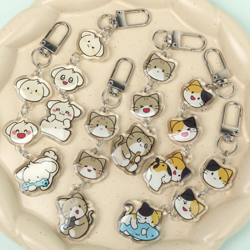 Bimaipet Mobile Acrylic Keyring (6 types)
