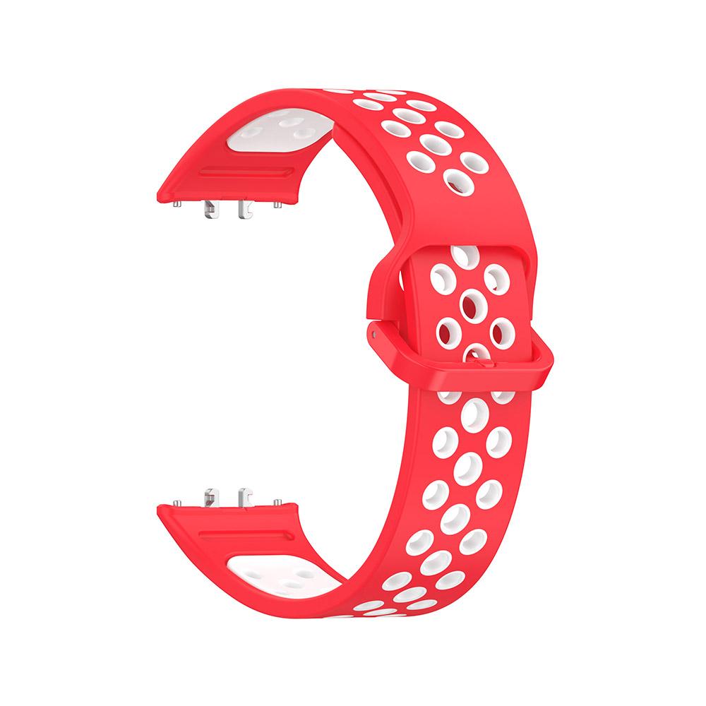 Silicone Strap For Samsung Galaxy Fit 3 Smart Watch Two-Color Replacement Bracelet Wristband For Samsung Galaxy Fit3 Accessories
