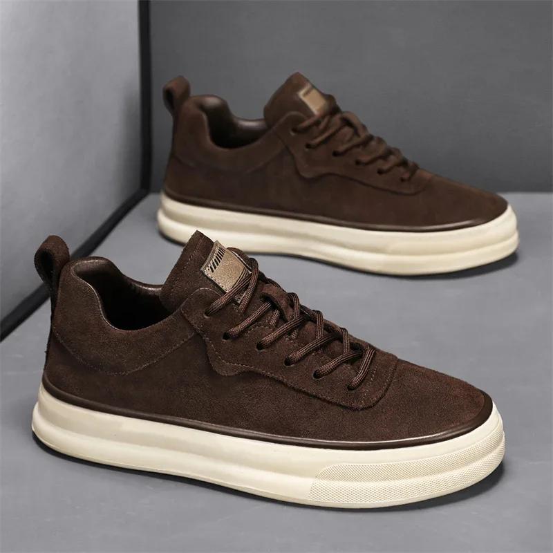 Fashion Men's Sneakers Fashion Outdoor Casual Sport Running Shoe Non Slip Platform Shoes for Men Lace Up Trainer Shoes