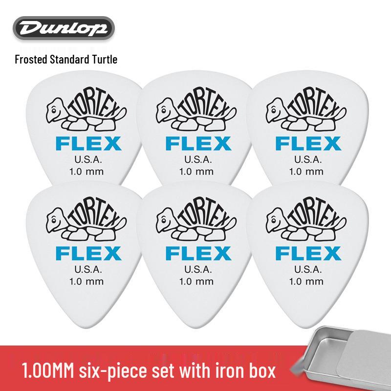 Dunlop Electric Guitar Picks - Matte Anti-slip for Speed Picking & Turtle Strumming.