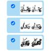 Motorcycle Handlebar Gloves, Universal Warm Handlebar Covers for Dirt Bike Scooter Snowmobile Winter Commuting