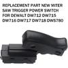 Replacement Part New Miter Saw Trigger Power Switch for Dewalt DW712 DW715 DW716 DW717 DW718 DWS780