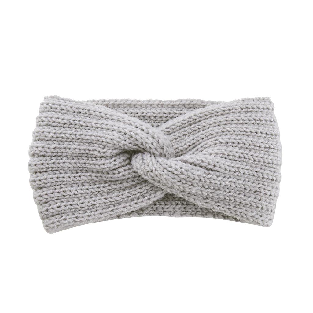 1 PC Vintage Knitted Twisted Hairband, Warm and Stylish for Autumn and Winter, Perfect for Daily Street Wear