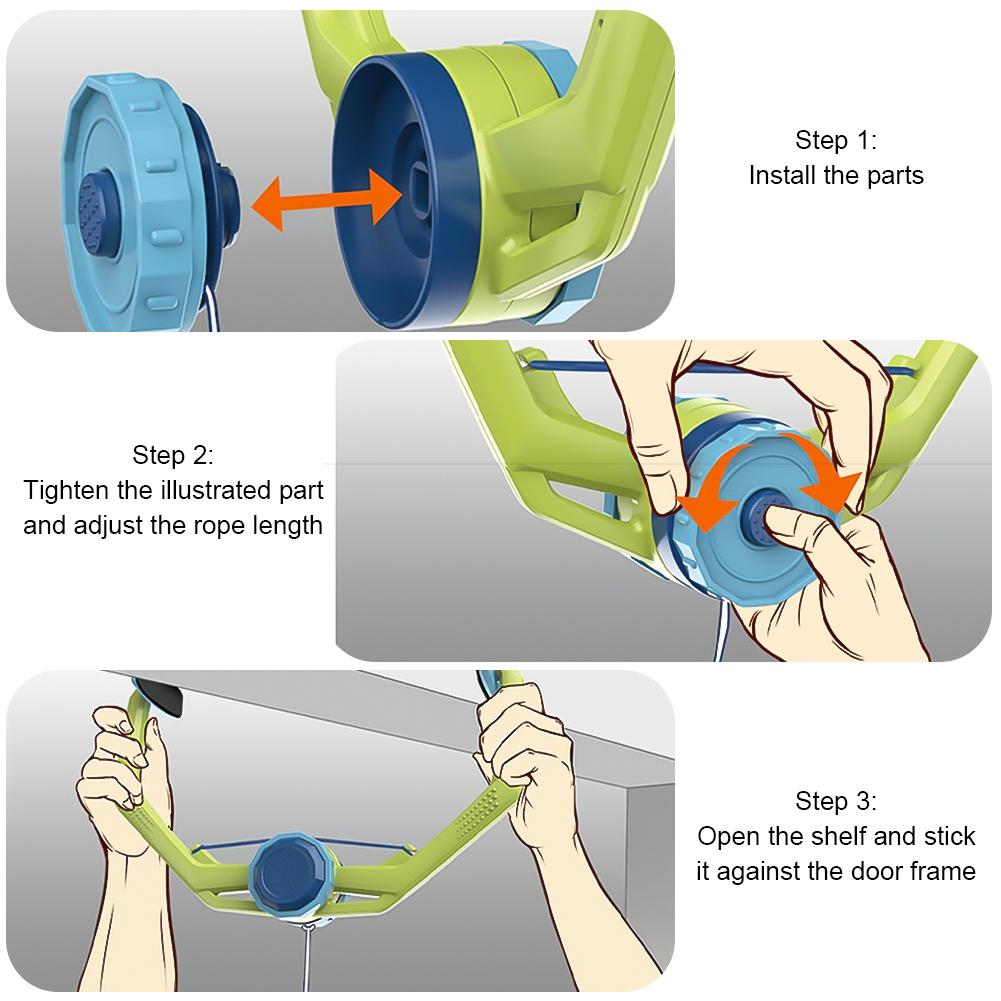 1Set Kinder hängen Tischtennis Trainer Hand-Auge-Koordination Training Indoor Eltern-Kind interaktives Spielzeug