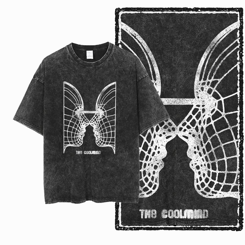 

G13 Эксклюзивная Прохладная 100% Хлопок COOL Принтованная Мужская Футболка | С Кислотной Стиркой Уличная Одежда Большой Размер Винтажная с Круглым Вырезом Мужская Футболка 2XL