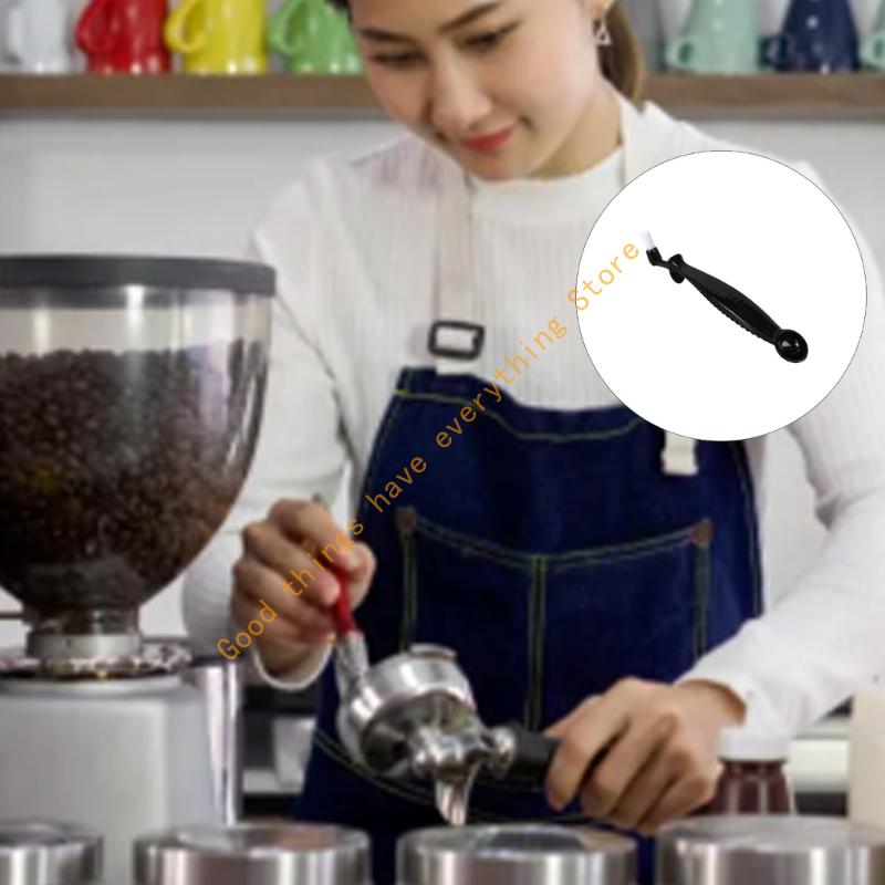 Ergonomic Handle Design Coffee Grinders Brush With Comfortable Grip To Minimize Hand Fatigue For Extended Cleaning Projects 55KF