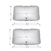 Car Sunshade Umbrella Car Summer Sun Interior Windshield Protection Accessories For Tesla Model 3 Model X Model S Model Y