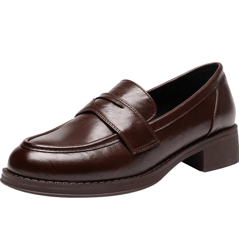 ZHR Women s Professional Matte Slip-On Loafers JF150 EU 40