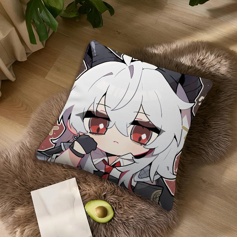 Anime Character Pillowcases Office Car Sofa Bed Cushion Cover Home Bedroom Decoration
