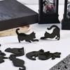 8 Cavity Cats Pendant Mold Multifuntional DIY Cats Pendant Mold Sturdy and Reusable Silicone Jewelry Accessory Molds