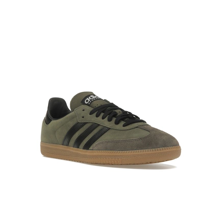 Adidas Unisex tenisky Samba OG Base Green Black, jádro-černá, hnědá-pouštní, IE9163