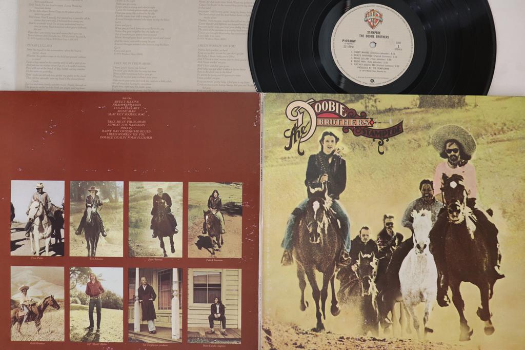 LP Record DOOBIE BROTHERS - Stampede P6538W WARNER BROS 1981 Japan Rock Used