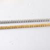 1Pcs Stainless Steel Bracelet Smooth Faced Bracelet Square Minimalist Bracelet