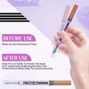 Waterproof Eyebrow Pencil 2in1 Liquid Gel Pen Long Lasting Cream Makeup Kit Four Claw Double End Natural Eyebrow Pencil