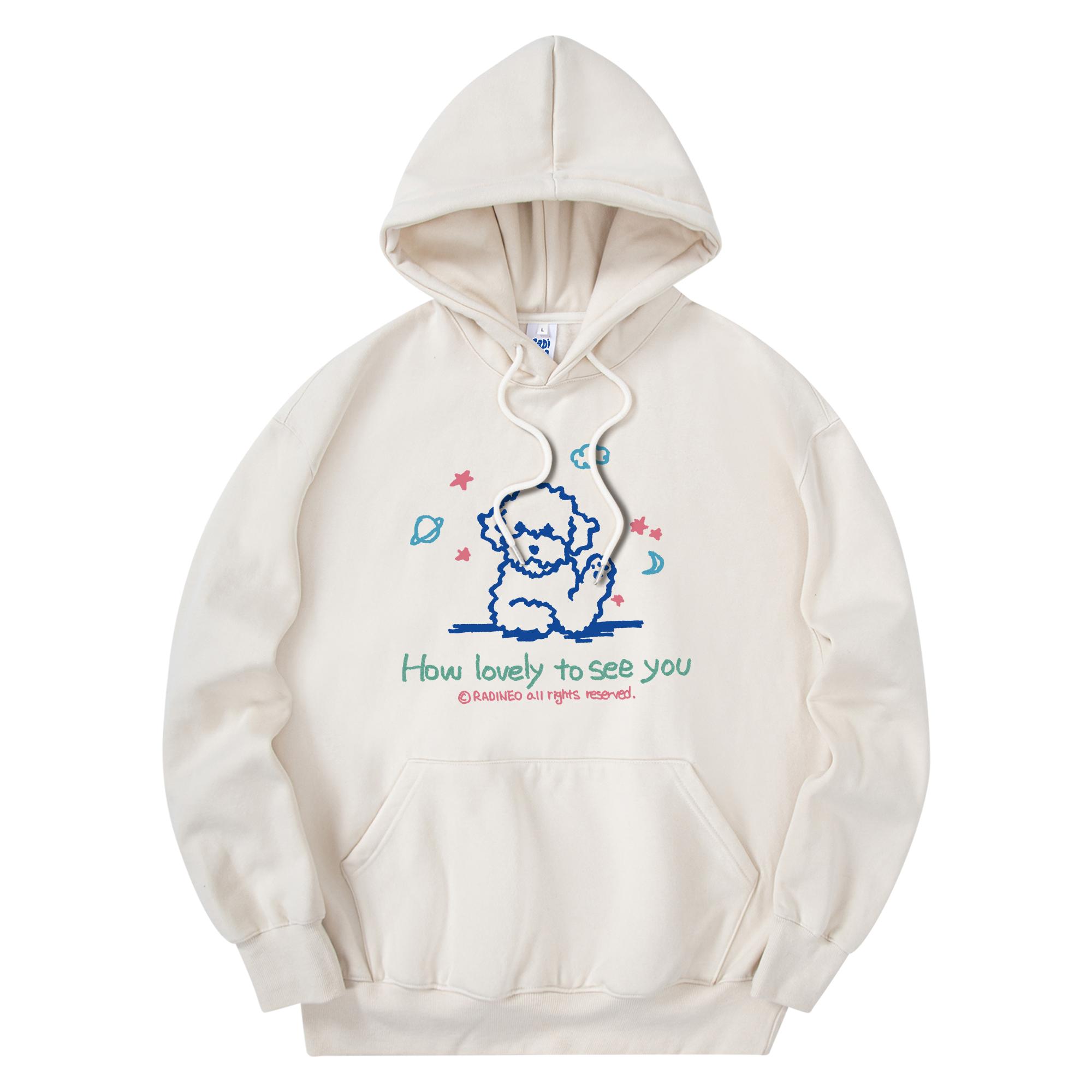 Radineo Lovely Hoodie Cream Cream/Xl