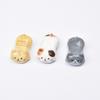 Japanese Lucky Cat Ceramic Chopstick Holder Korean Cute Kitten Tableware Rack Living Room Dining Table Dining Table Decoration