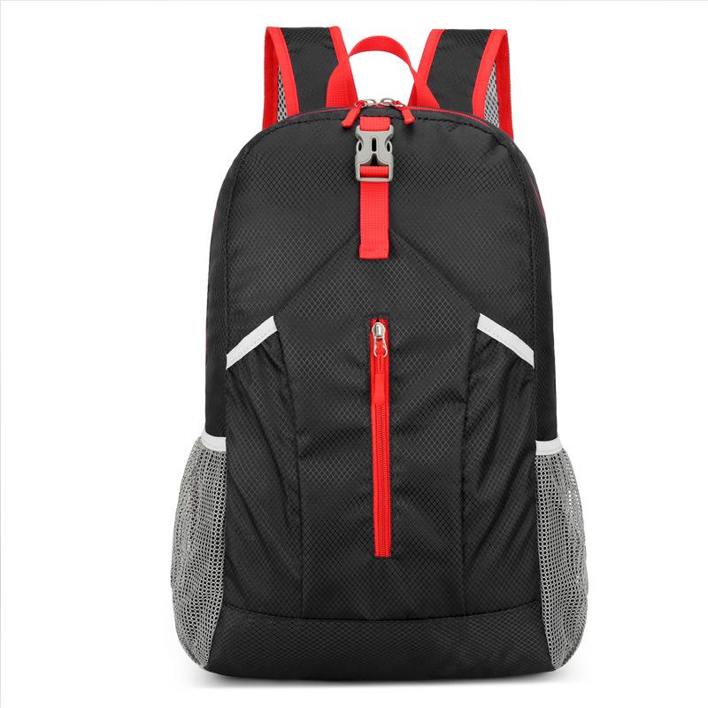 Backpack For Middle School Student 15-20L Folding Schoolbag Outdoor Lightweight Sports Bag