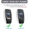 for Subaru Key Fob Cover with Keychain, for Forester Outback BRZ Legacy CrossTrek Premium Soft TPU 360 Degree Protection Key Case Remote Key Holder