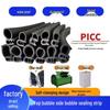U-shaped EPDM Steel Composite Anti-Collision Dustproof Cabinet Sealing Strip for Electrical Box