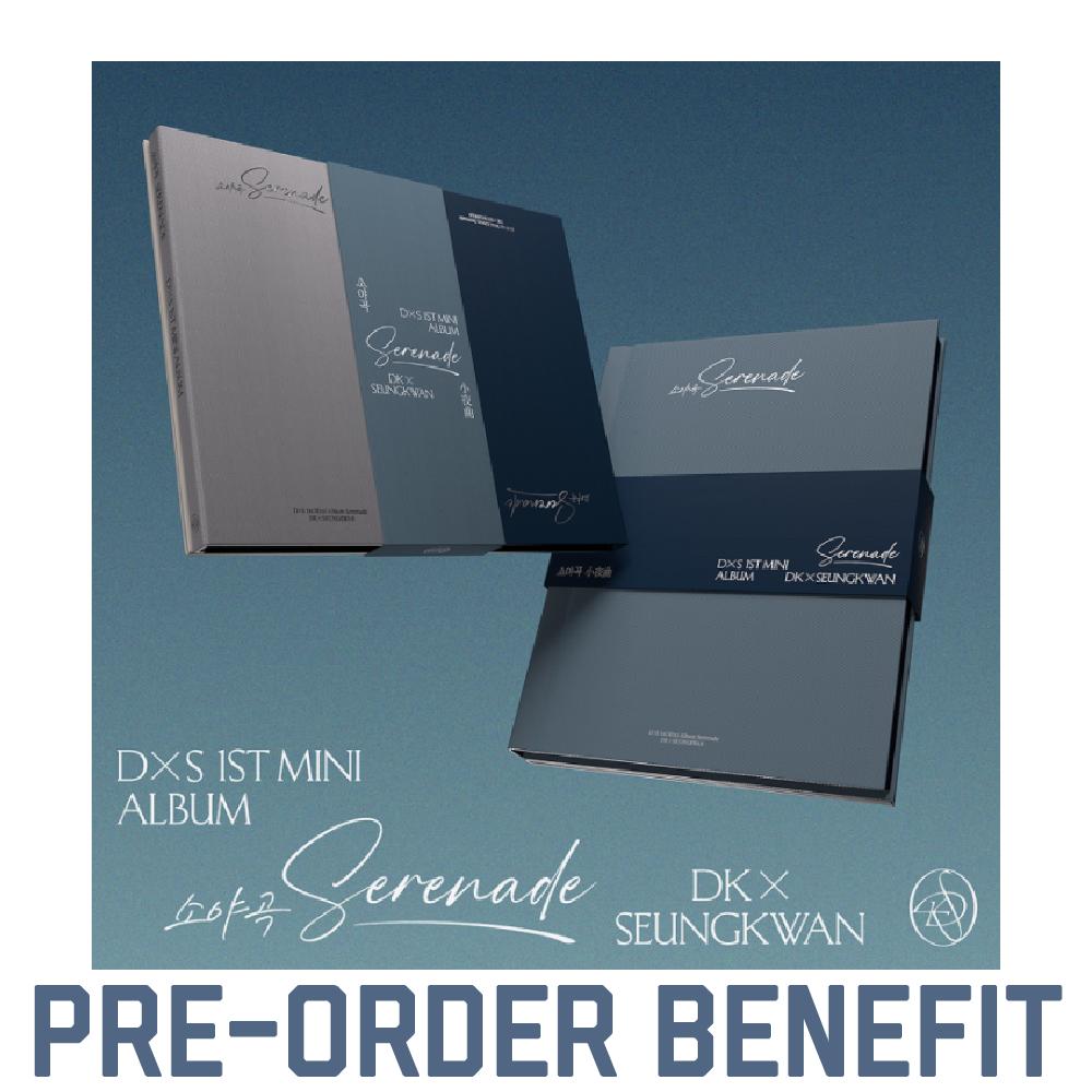 

Попереднє замовлення SEVENTEEN DK X SEUNGKWAN 1-й мініальбом Serenade Стандартна версія. & POB SET & Weverse POB