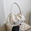 Chain Bucket Bag Women's 2025 New Niche Design Crossbody Bag Fashion Folded Bag