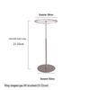 Adjustable Stainless Steel Handbag Display Stand with Gas Spring