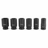 10PCS Metric Deep Impact Socket 3/4 Inch Drive 6 Points Portable Auto Car Tool Set 22-50mm Auto Repair Workshop