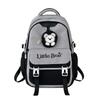 College Style Girl Backpack With Breathable Polyester For School And Travel Use