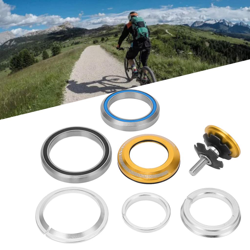 42x52mm Road Bike Front Fork Stem Headset Waterproof Bike Bearing Bowl Group