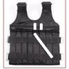 Verstellbare Gewichtsweste 1-20kg, Unsichtbares Oxford-Gewebe mit Stahlplatten für Fitness-Training