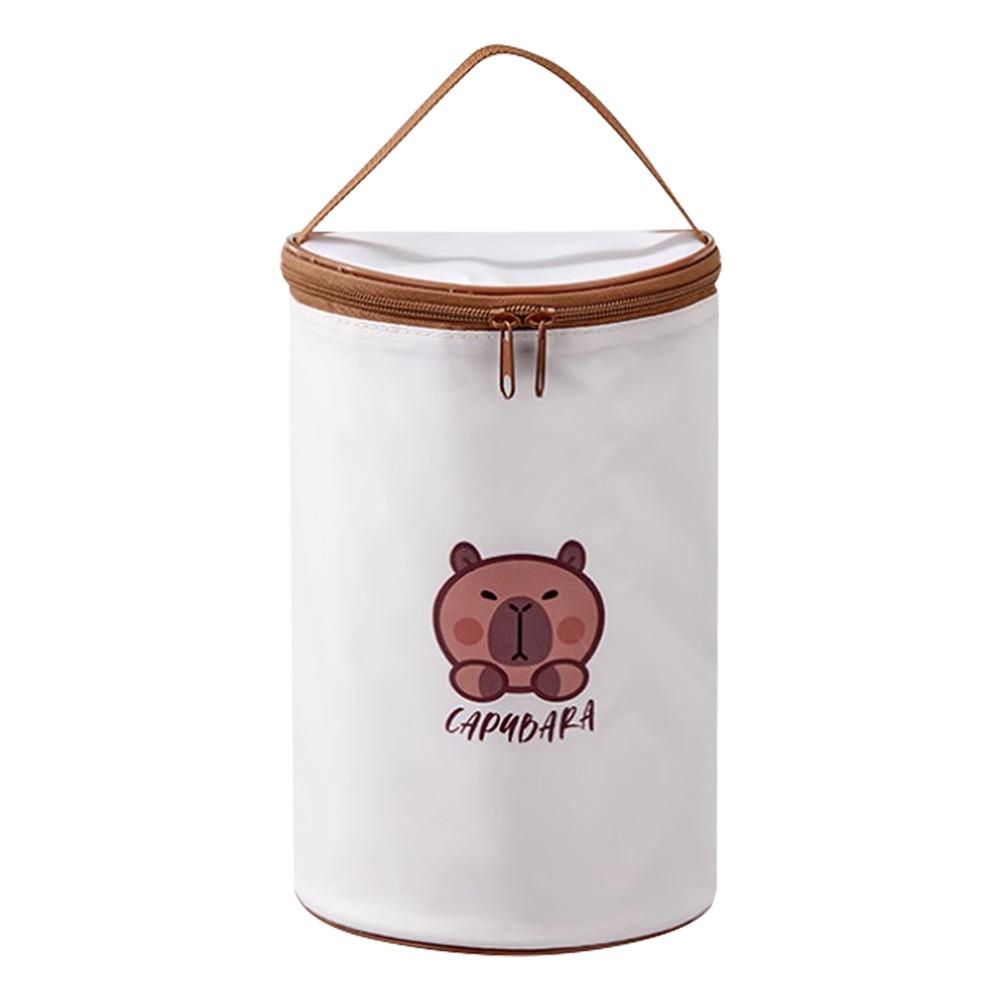 

Capybara Thermal Food Container Bag Portable Cooler Bag Insulated Lunch Bag for Students Adult D2
