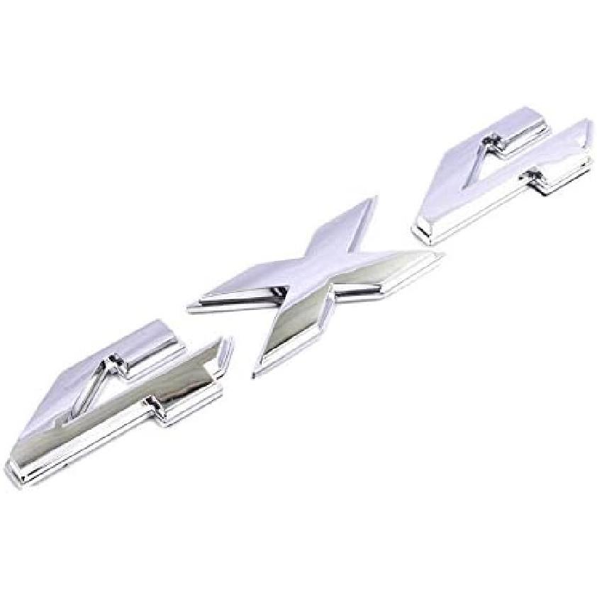 

1pcs Chrome 8Inch RAM 4X4 Emblem Badge 3D Emblem Decal Nameplate Flat Letter Replacement for RAM 1500 2500 3500 Glossy Mopar (Chrome) Chrome