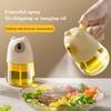 300ml Glass Oil-sprayed Bottles Are Atomized Leak-proof and Oil-free for Air Fryer Kitchens Gourmet Cooking Tools