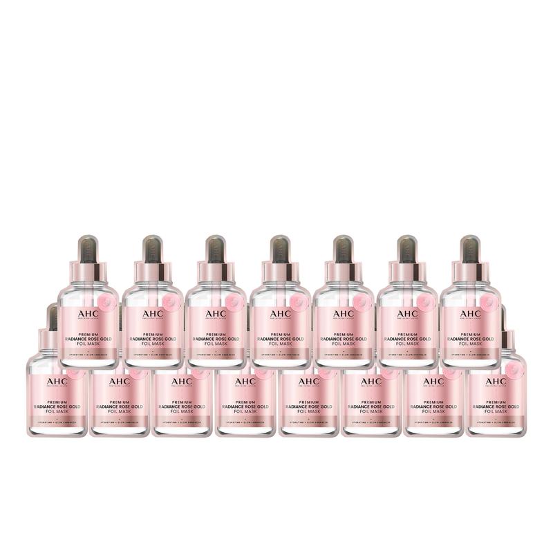 AHC Ultimate Radiance Mask, Soothing, Firming and Moisturizing 5 pieces 19448264 AHC Ultimate Radiance Mask Rose Gold-15 pieces