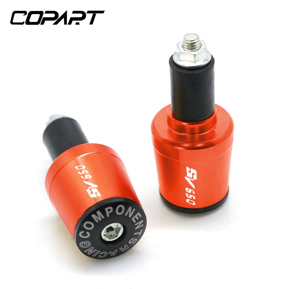 For SUZUKI SV 650 SV650X SV650/S All Years Universal Motorcycle Accessories 7/8"22MM Handlebar Grips Handle Bar Cap End Plugs