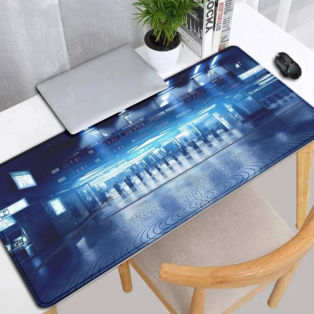 Anime  CCentimeters Per Second Mouse Pad Large Rubber Tablepad PC Game Mousepad Laptop Desk Pad XXL Nonslip teclado Mouse Mat