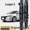 Luxgen 5 Front Windshield Wiper Blades 2013, Original 1418 16mm Rubber Strips