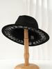 Drama Gothic Elements Top Hat Hand Painted Moon Decoration Niche Medieval Mystery