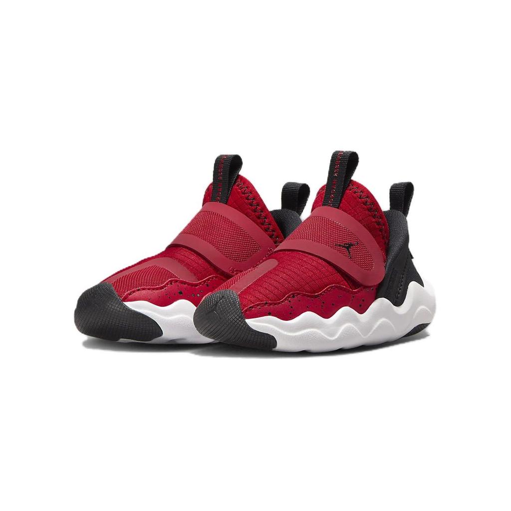 Air Jordan 23/7 TD Varsity Red Baby Sneakers Black White DQ9294-602