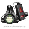 LED Night Running Light Adjustable Ultra Bright Safety Lamp 2000mAh Lightweight Chest Run Light 360LM for Camping Hiking Running