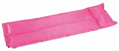 Captain Stag Inflatable Inflating Mat with Pillow, Pink, UB-3029