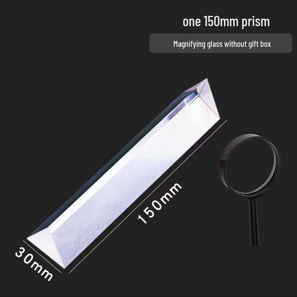 Regenbogen Optisches Glas Prisma für Fotografie & Physikunterricht - Erhältlich in großen & kleinen Größen.