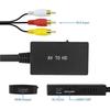 AV-zu-HDMI-kompatibler Konverter, RCA-zu-HDMI-kompatibler Audio-/Video-Konverter-Adapter, unterstützt 1080p NTSC/PAL für Set-Top-Boxen
