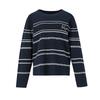 VISITINNEWYORK Lettering Point Striped Knit (Vz3Lk11)