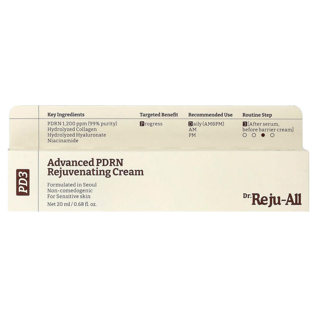 Dr. Reju-All, Advanced PDRN Regenerating Cream, , 20ml (0.68 fl oz)