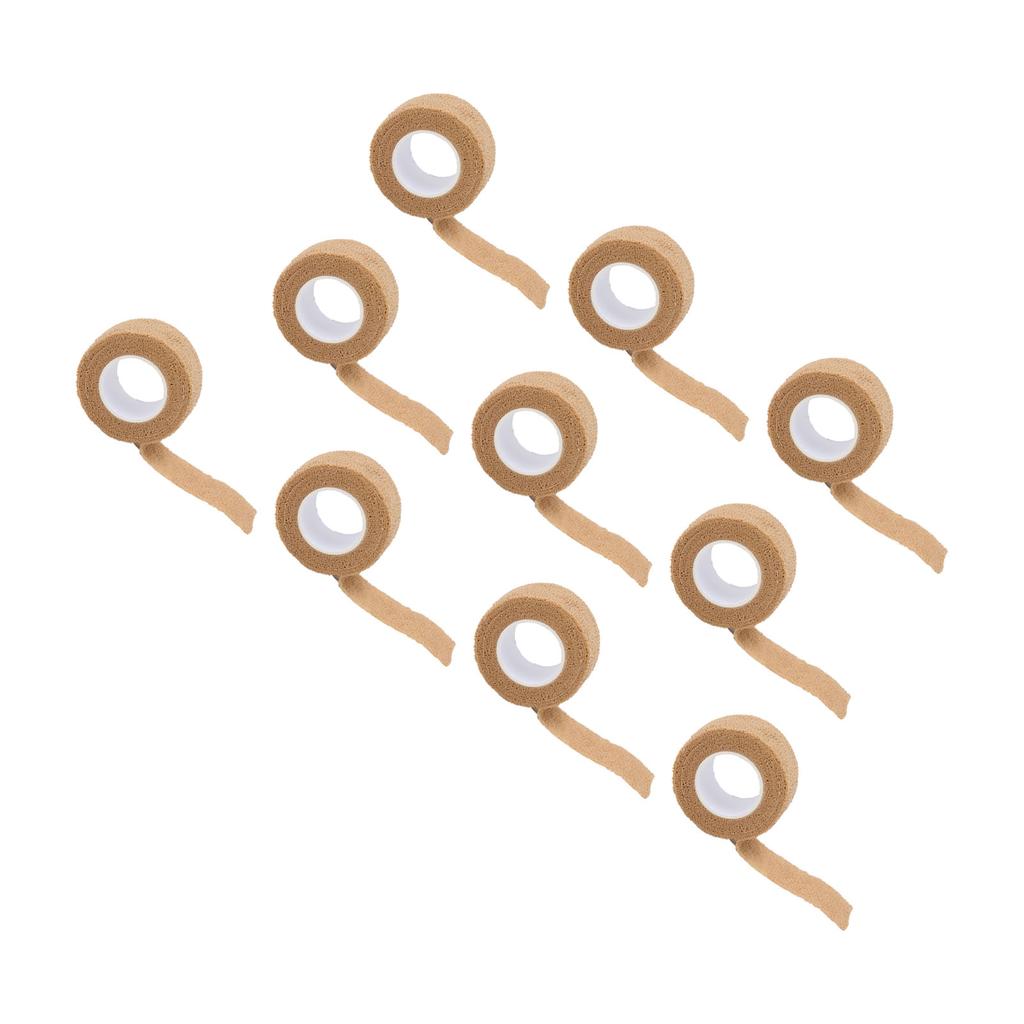 10 st Självhäftande bandage Sårförband Självhäftande Elastiskt bandage Sport Fixerat Andningsbart