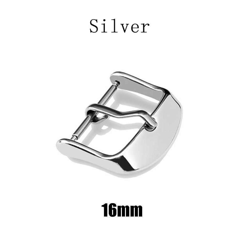 18 20 22mm Replaceable Solid Watch Strap Clasp Watchband Buckle Stainless Steel Watch Accessories